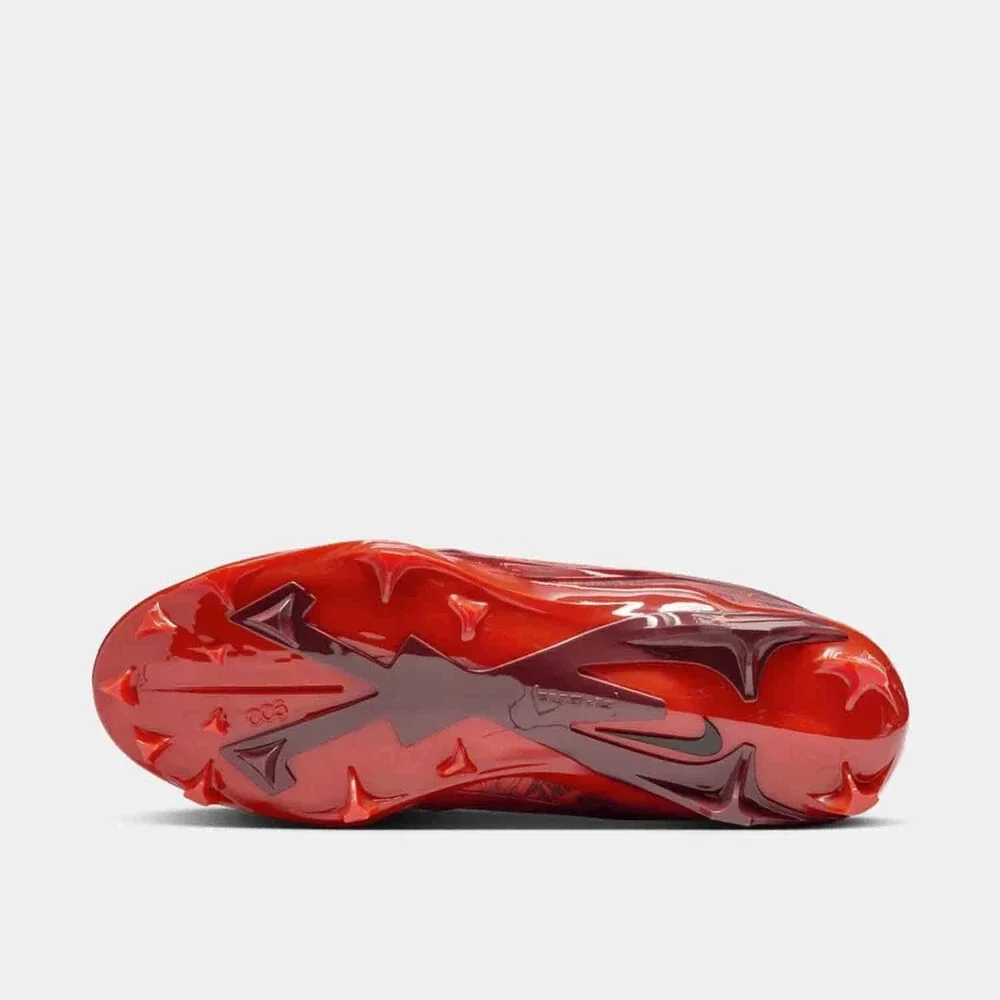 Nike Alpha Menace 4 Elite NRG FQ4046-600 Men's 10.5 Red Football Cleats RHS8960